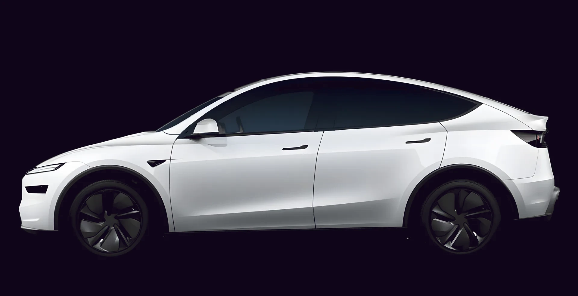 Tesla Model Y Premium, vue de profil